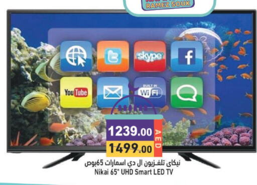 NIKAI Smart TV available at Aswaq Ramez in UAE - Abu Dhabi