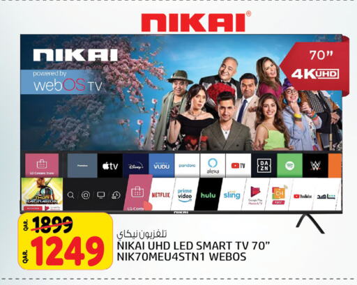 NIKAI Smart TV available at Kenz Mini Mart in Qatar - Doha