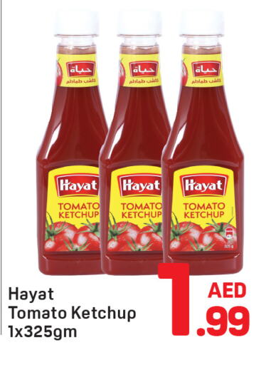 HAYAT Tomato Ketchup available at Day to Day Department Store in UAE - Dubai