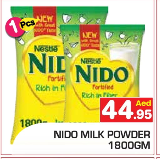 NIDO Milk Powder available at Baniyas Spike  in UAE - Abu Dhabi