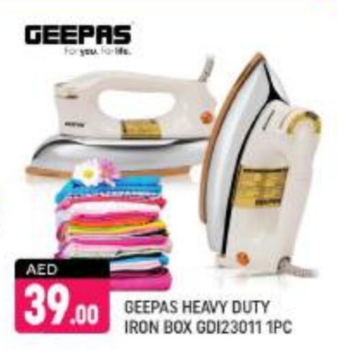 GEEPAS Ironbox available at Shaklan  in UAE - Dubai