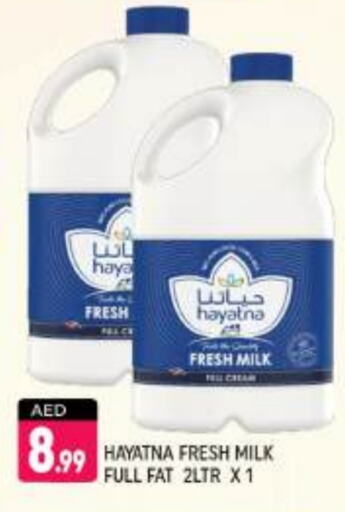 HAYATNA Fresh Milk available at Shaklan  in UAE - Dubai