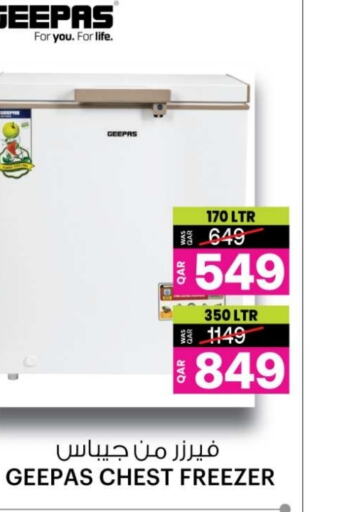 GEEPAS Freezer available at Ansar Gallery in Qatar - Al Wakra