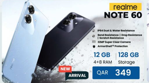 REALME available at Ansar Gallery in Qatar - Doha