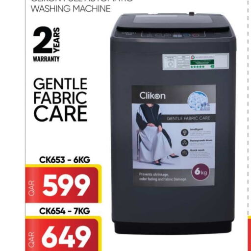 CLIKON Washing Machine available at Ansar Gallery in Qatar - Doha