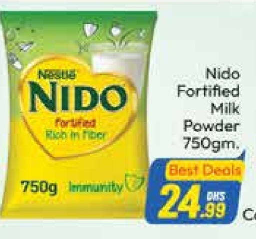 NIDO Milk Powder available at Azhar Al Madina Hypermarket in UAE - Abu Dhabi