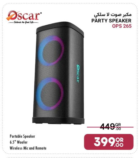 OSCAR Speaker available at Jumbo Electronics in Qatar - Al Wakra