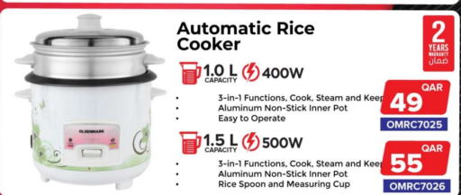 OLSENMARK Rice Cooker available at Ansar Gallery in Qatar - Doha