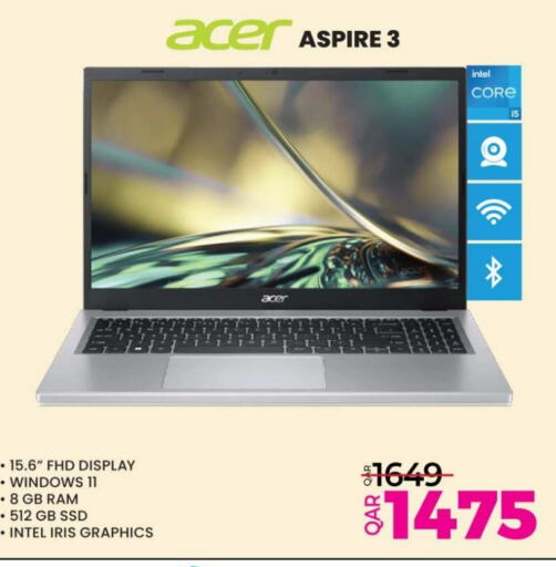 ACER Laptop available at Ansar Gallery in Qatar - Al Wakra