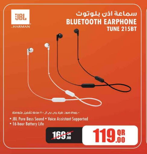 JBL Earphone available at Safari Hypermarket in Qatar - Al Rayyan