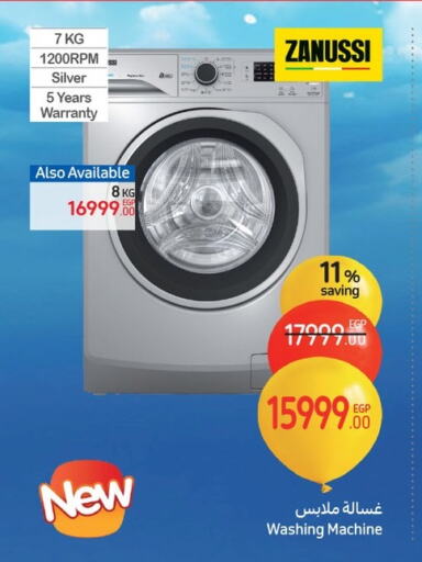 ZANUSSI Washing Machine available at Carrefour  in Egypt - Cairo