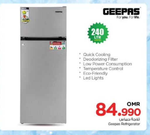 GEEPAS Refrigerator available at Nesto Hyper Market   in Oman - Muscat