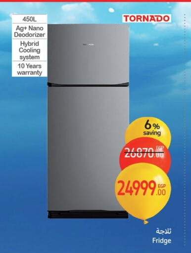 TORNADO Refrigerator available at Carrefour  in Egypt - Cairo