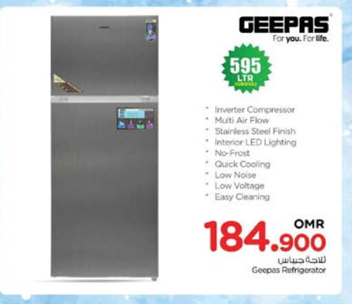 GEEPAS Refrigerator available at Nesto Hyper Market   in Oman - Muscat