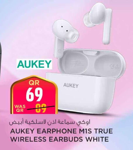 AUKEY Earphone available at Safari Hypermarket in Qatar - Al Daayen