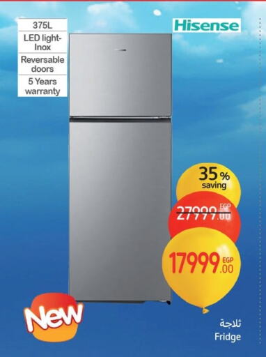 HISENSE Refrigerator available at Carrefour  in Egypt - Cairo