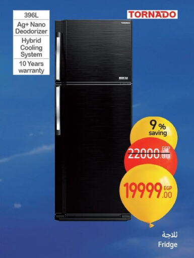 TORNADO Refrigerator available at Carrefour  in Egypt - Cairo