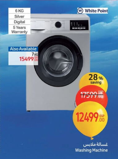 WHITE POINT Washing Machine available at Carrefour  in Egypt - Cairo