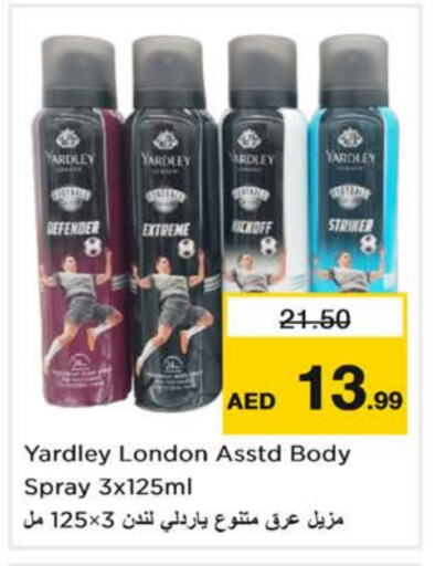 YARDLEY available at Nesto Hypermarket in UAE - Sharjah / Ajman