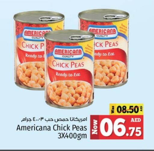 AMERICANA Chick Peas available at Kenz Hypermarket in UAE - Sharjah / Ajman