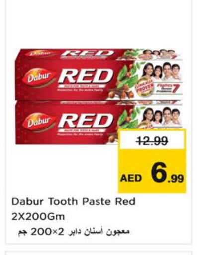 DABUR RED Toothpaste available at Nesto Hypermarket in UAE - Sharjah / Ajman