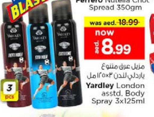 YARDLEY available at Nesto Hypermarket in UAE - Sharjah / Ajman