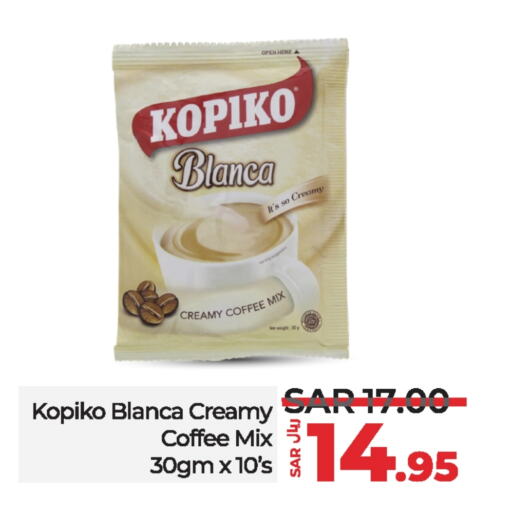 KOPIKO Coffee available at LULU Hypermarket in KSA, Saudi Arabia, Saudi - Riyadh