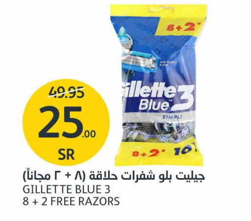 GILLETTE Razor available at AlJazera Shopping Center in KSA, Saudi Arabia, Saudi - Riyadh