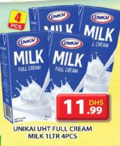 UNIKAI Long Life / UHT Milk available at Grand Hyper Market in UAE - Sharjah / Ajman