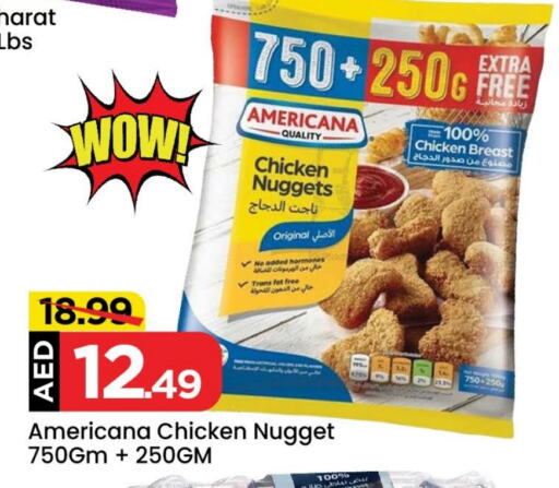 AMERICANA Chicken Nuggets available at Mark & Save in UAE - Abu Dhabi