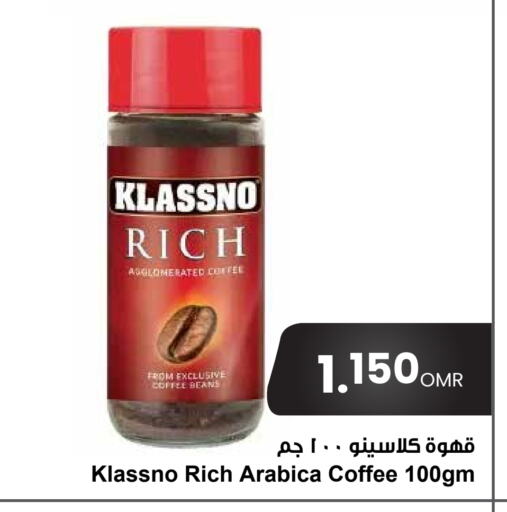 KLASSNO Coffee available at Sultan Center  in Oman - Salalah