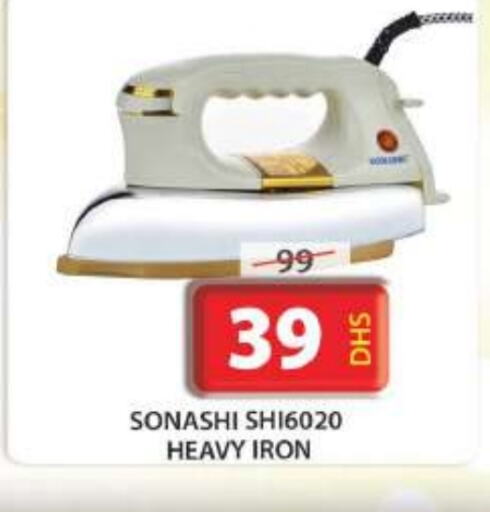 SONASHI Ironbox available at Grand Hyper Market in UAE - Sharjah / Ajman