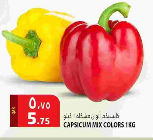 Capsicum available at مرزا هايبرماركت in قطر - الدوحة