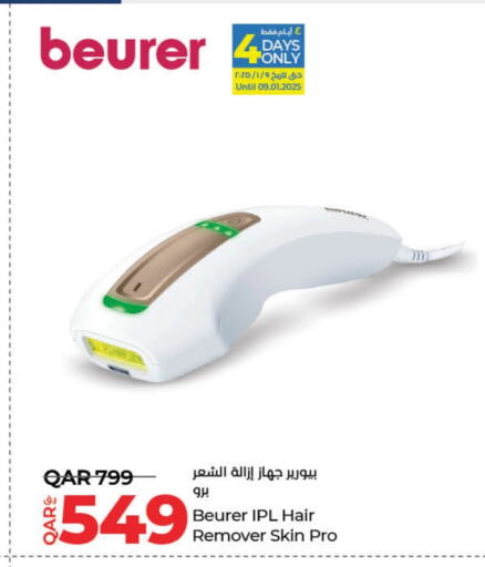 BEURER available at LuLu Hypermarket in Qatar - Umm Salal