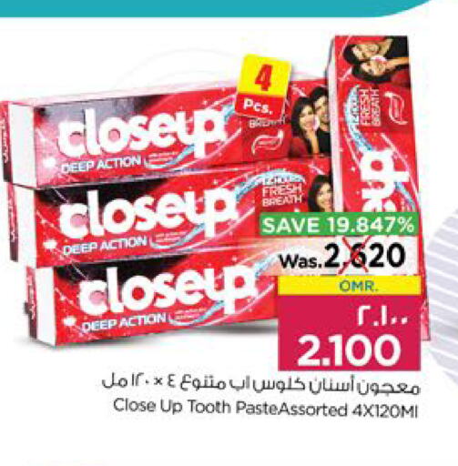 CLOSE UP Toothpaste available at Nesto Hyper Market   in Oman - Salalah