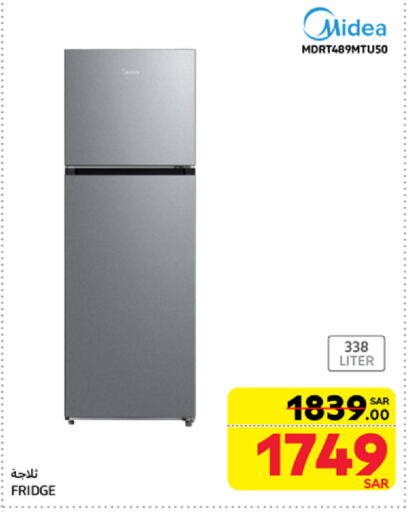 MIDEA Refrigerator available at Carrefour in KSA, Saudi Arabia, Saudi - Riyadh