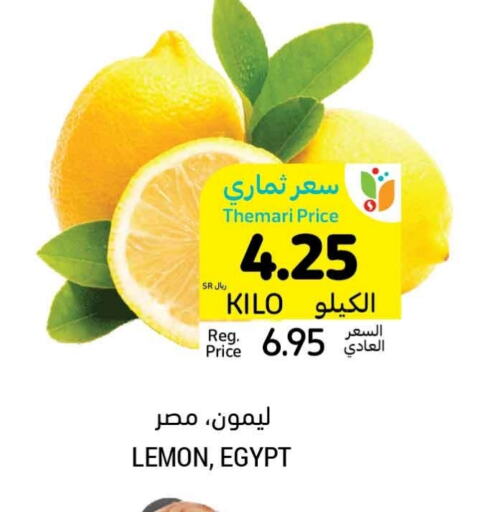 Lemon from Egypt available at Tamimi Market in KSA, Saudi Arabia, Saudi - Saihat