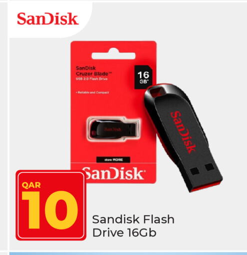 SANDISK Flash Drive available at Paris Hypermarket in Qatar - Al-Shahaniya