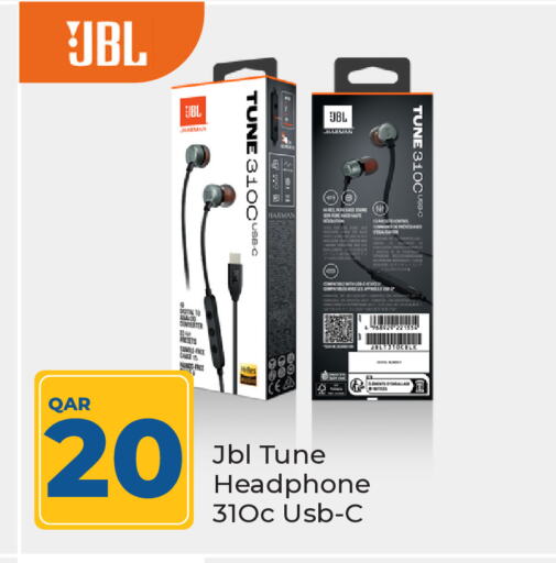 JBL Earphone available at Paris Hypermarket in Qatar - Al Khor