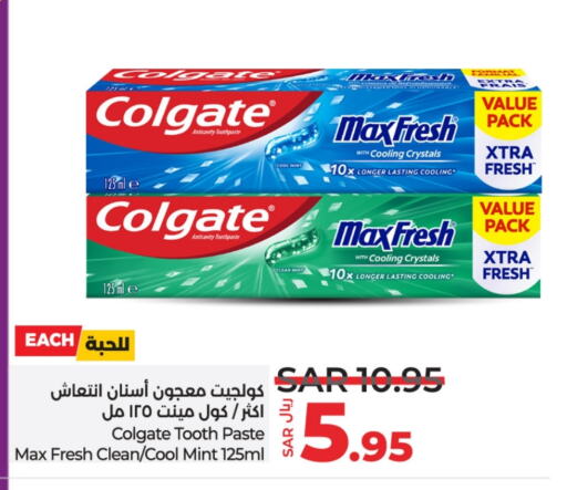 COLGATE Toothpaste available at LULU Hypermarket in KSA, Saudi Arabia, Saudi - Abha