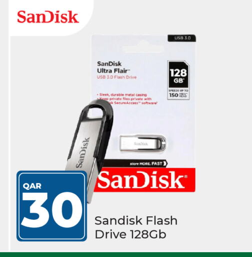 SANDISK Flash Drive available at Paris Hypermarket in Qatar - Al-Shahaniya