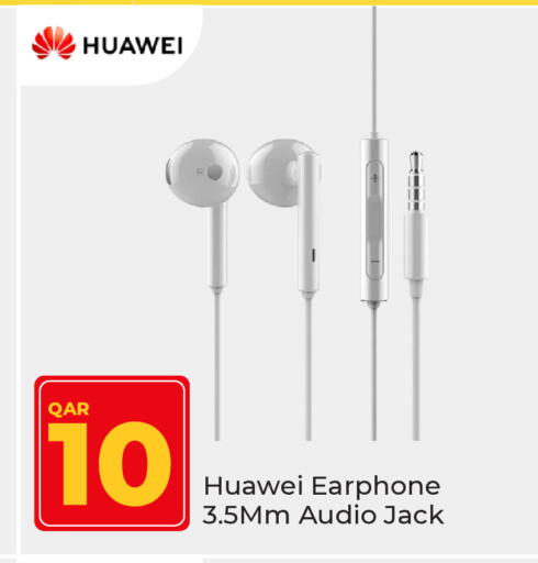 HUAWEI Earphone available at Paris Hypermarket in Qatar - Umm Salal