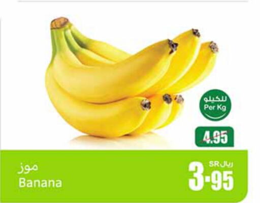 Banana available at Othaim Markets in KSA, Saudi Arabia, Saudi - Az Zulfi