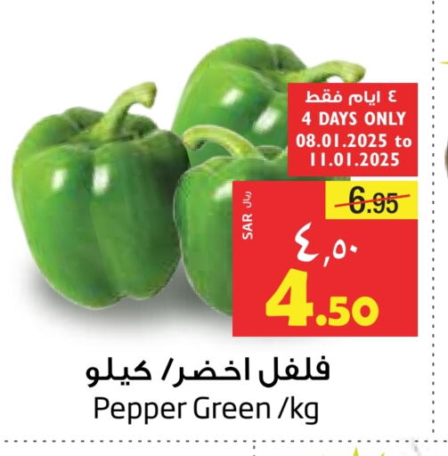 Chilli / Capsicum available at Layan Hyper in KSA, Saudi Arabia, Saudi - Dammam