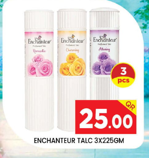 Enchanteur Talcum Powder available at Doha Stop n Shop Hypermarket in Qatar - Doha