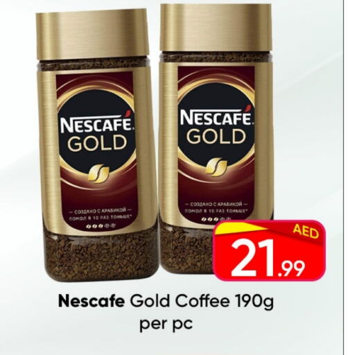 NESCAFE GOLD Coffee available at Mubarak Hypermarket Sharjah in UAE - Sharjah / Ajman