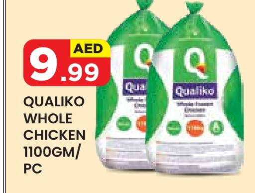 QUALIKO Frozen Whole Chicken available at Baniyas Spike  in UAE - Abu Dhabi