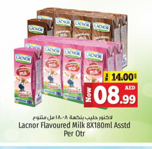 LACNOR Flavoured Milk available at Kenz Hypermarket in UAE - Sharjah / Ajman