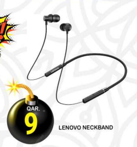 LENOVO Earphone available at Dubai Shopping Center in Qatar - Al Wakra