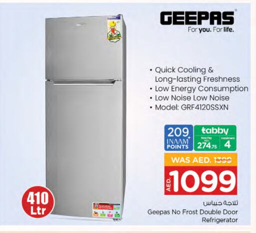 GEEPAS Refrigerator available at Nesto Hypermarket in UAE - Dubai